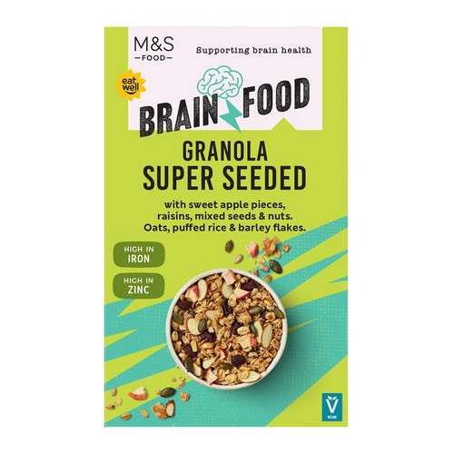 M&S Brain Food Granola Super Seeded