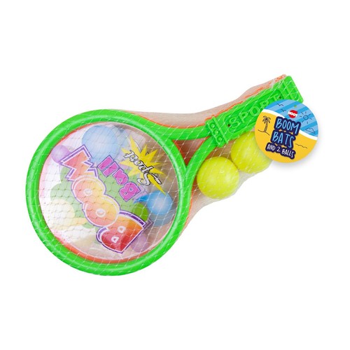 Hoot Boom Bat Rackets & 2 Balls