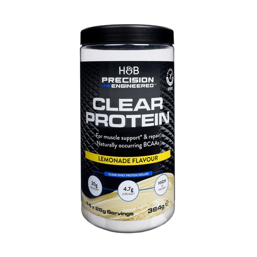 H&B Precision Engineered Clear Whey Protein Lemonade Flavour