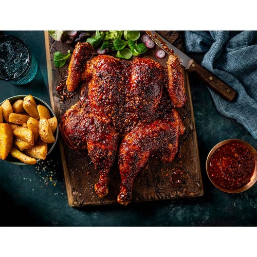M&S Collection Spiced Honey Spatchcock Chicken By Tom
