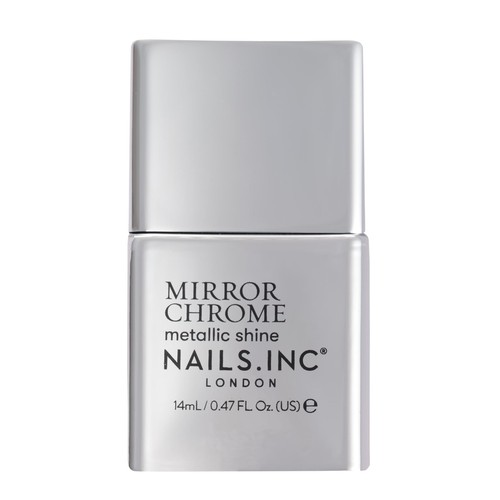 Nails.INC Mirror Chrome Silver Nail Polish