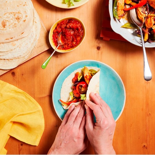 Old El Paso Flour Tortilla Fajita Wraps Family Pack