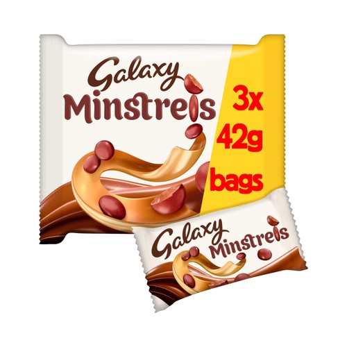 Galaxy Minstrels Milk Chocolate Buttons Bag