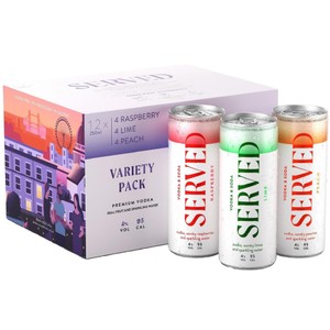 Served Hard Seltzer Variety Pack