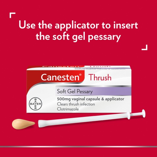 Canesten Thrush Soft Gel Pessary & Cream Combi 