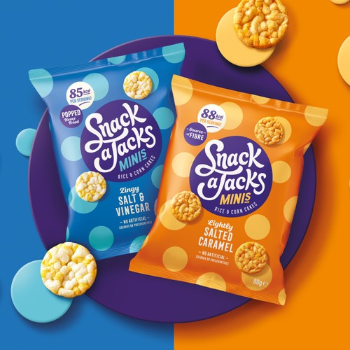 Snack a Jacks Lightly Salted Caramel Rice Cakes