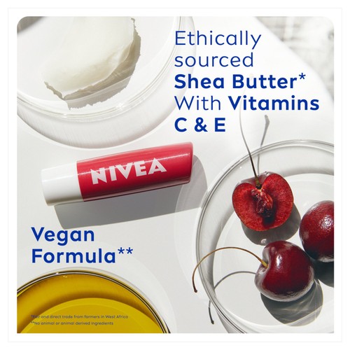 NIVEA Cherry Shine Lip Balm