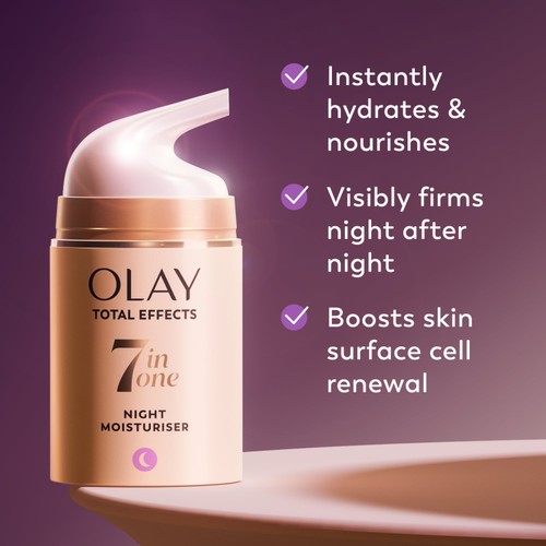 Olay Total Effects Anti-Ageing 7-in-1 Night Firming Moisturiser