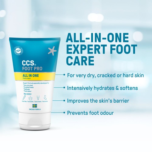 CCS Pro All-In-One Foot Cream