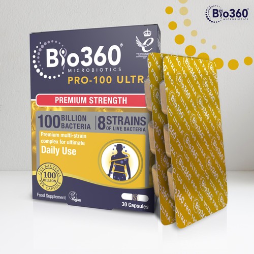 Bio360 Pro-100 Ultra Capsules from Natures Aid
