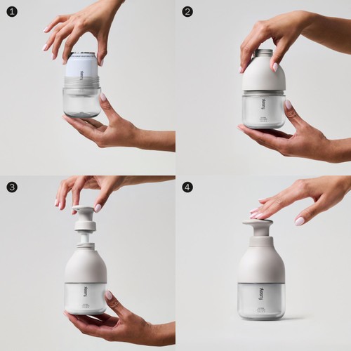 Fussy Refillable Natural Hand Wash Coconut Milk
