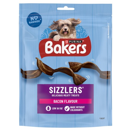 Bakers Sizzlers Bacon Dog Treats