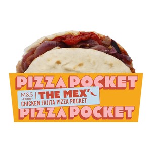 Chicken Fajita Pizza Pocket