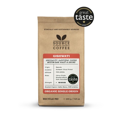 Source Organic Gishwati Ground Coffee