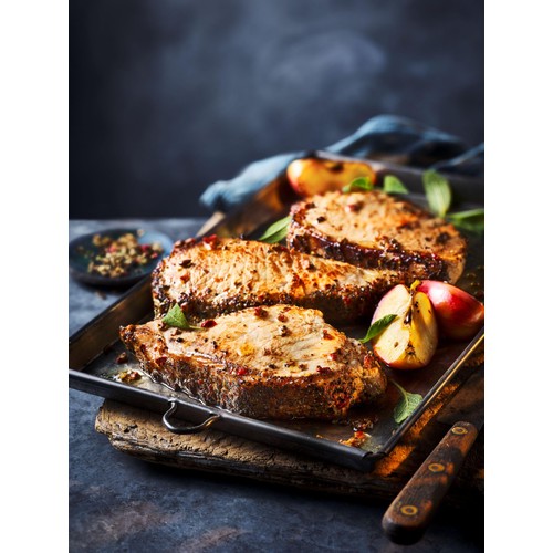 M&S Heritage Gold British Outdoor Bred 2 Pepper Crusted Loin Steaks