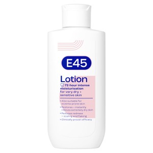 E45 Moisturiser Body Lotion for Long-Lasting Hydration for Very Dry & Sensitive Skin - 200ml