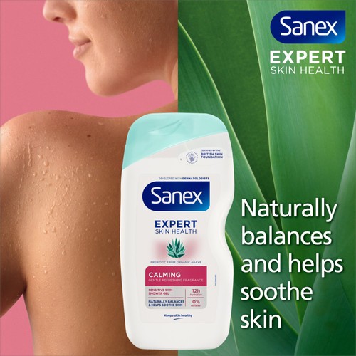 Sanex Agave Calming Shower Gel Body Wash
