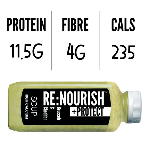 RENOURISH Protect Broccoli and Cheddar, High Calcium Soup