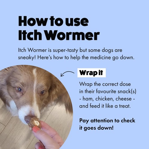 Itch Wormer Tablet Treatment For Dogs (3-20kg)