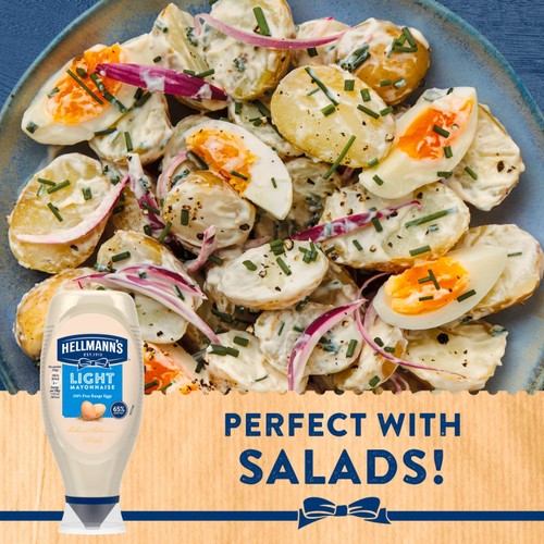 Hellmann's Light Squeezy Mayonnaise 