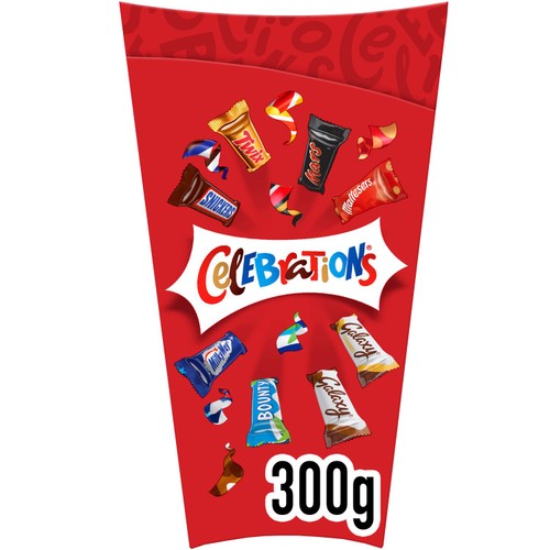 Celebrations Milk Chocolate Selection Box of Mini Chocolate & Biscuit Bars