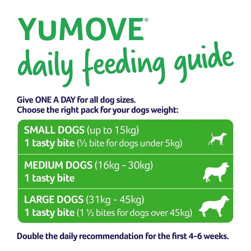 Yumove Chewies One a Day Dog Joint Supplement, Small Dog