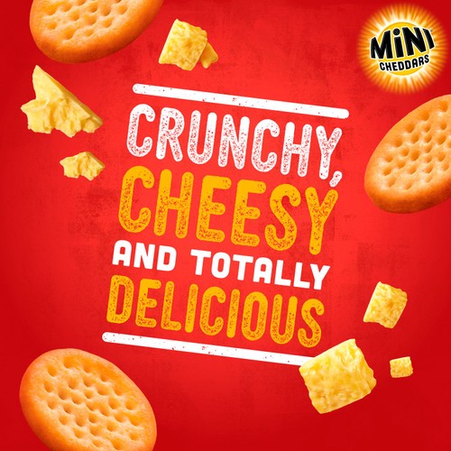 Jacob's Mini Cheddars Red Leicester Multipack Snacks