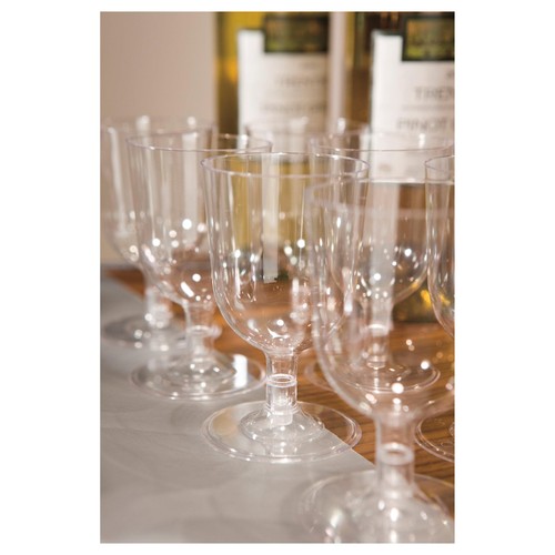 Transparent Plastic 150ml Wine Glasses