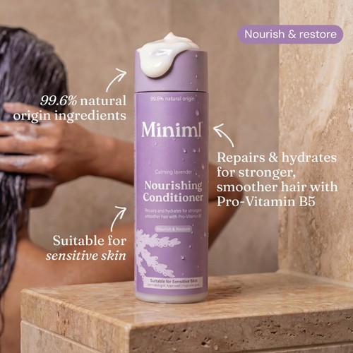 Miniml Nourishing Hair Conditioner Calming Lavender