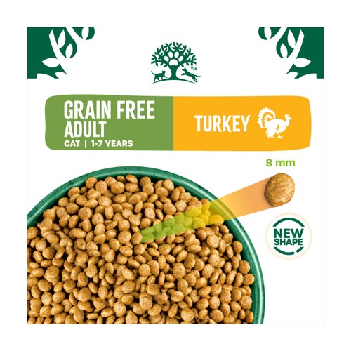 James Wellbeloved Grain Free Adult Dry Cat Food Turkey