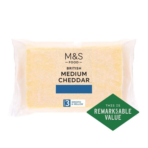 M&S British Medium Cheddar