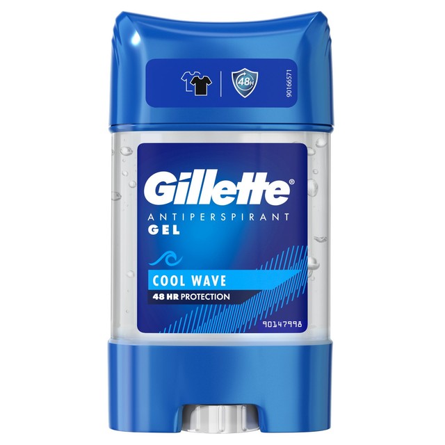 Gillette Clear Gel Cool Wave Antiperspirant Deodorant for Men 70ml