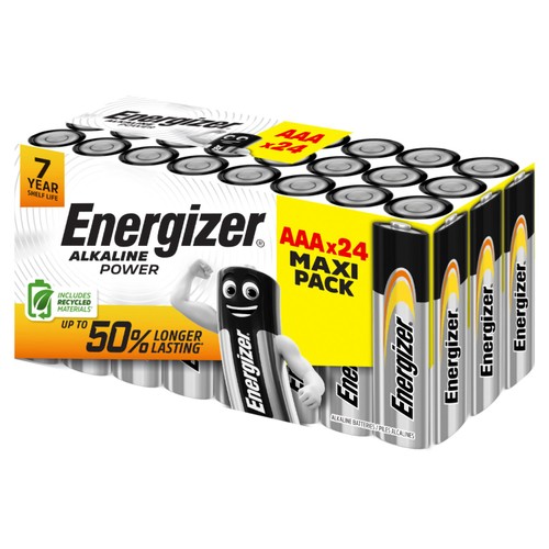 Energizer Alkaline Power AAA Batteries 