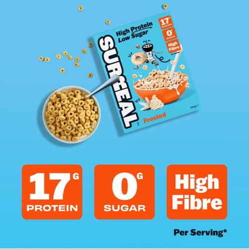 Surreal High Protein Low Sugar Frosted Cereal