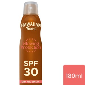 Hawaiian Tropic Protective Dry Oil Continuous Spray Spf 30 180Ml