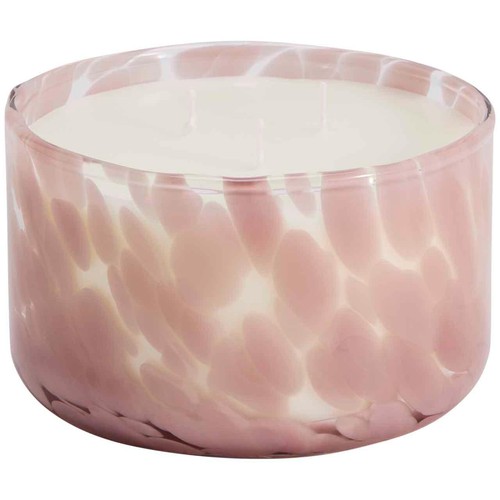 M&S Lychee & Dragonfruit Confetti 3 Wick Candle, Pink