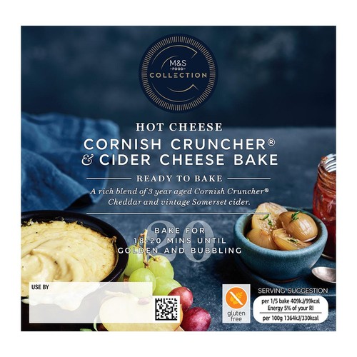 M&S Collection Cornish Cruncher & Cider Cheese Bake
