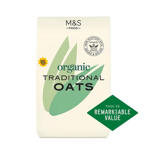 M&S Organic Traditional Oats
