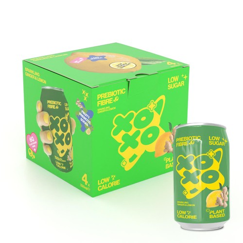XOXO Sparkling Ginger & Lemon - Ocado