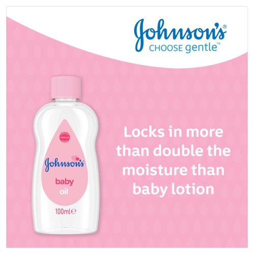 Johnson's Baby Oil for Delicate Skin