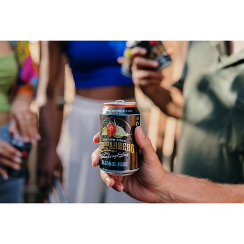 Kopparberg Alcohol Free Strawberry & Lime Cider Cans