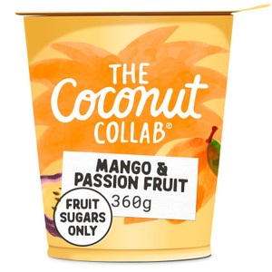 The Coconut Collab Mango & Passionfruit Coconut Yoghurt 