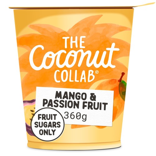 The Coconut Collab Mango & Passionfruit Coconut Yoghurt 