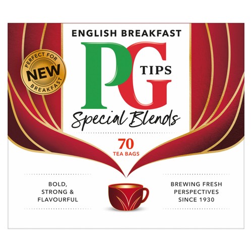 PG Tips English Breakfast Bold & Strong Plant Based Biodegradable Tea Bags