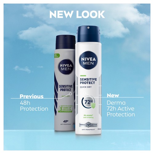 NIVEA MEN Sensitive Protect Anti-Perspirant Deodorant Spray