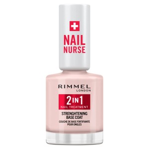 Rimmel Nail Nurse 2 in 1 Nail Treatment Strengthening Base Coat