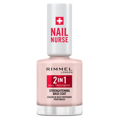 Rimmel Nail Nurse 2 in 1 Nail Treatment Strengthening Base Coat 