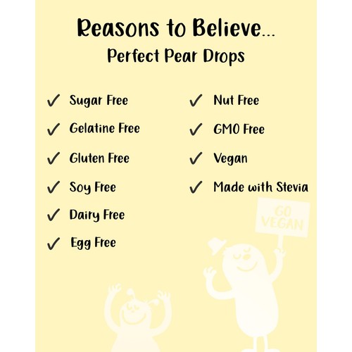 Free From Fellows Vegan Sugar Free Pear Drops