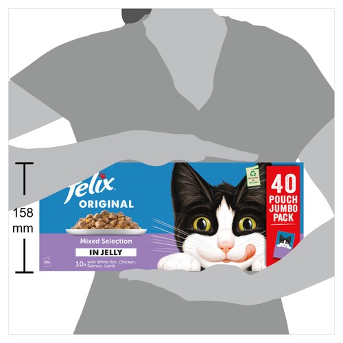 Felix Original Mixed Selection in Jelly Wet Cat Food