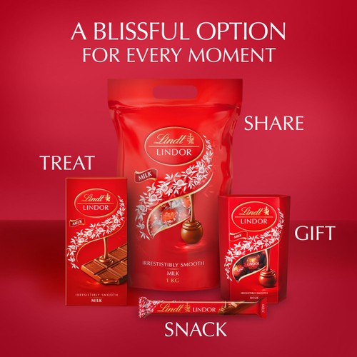 Lindt Lindor Milk Chocolate Bar 